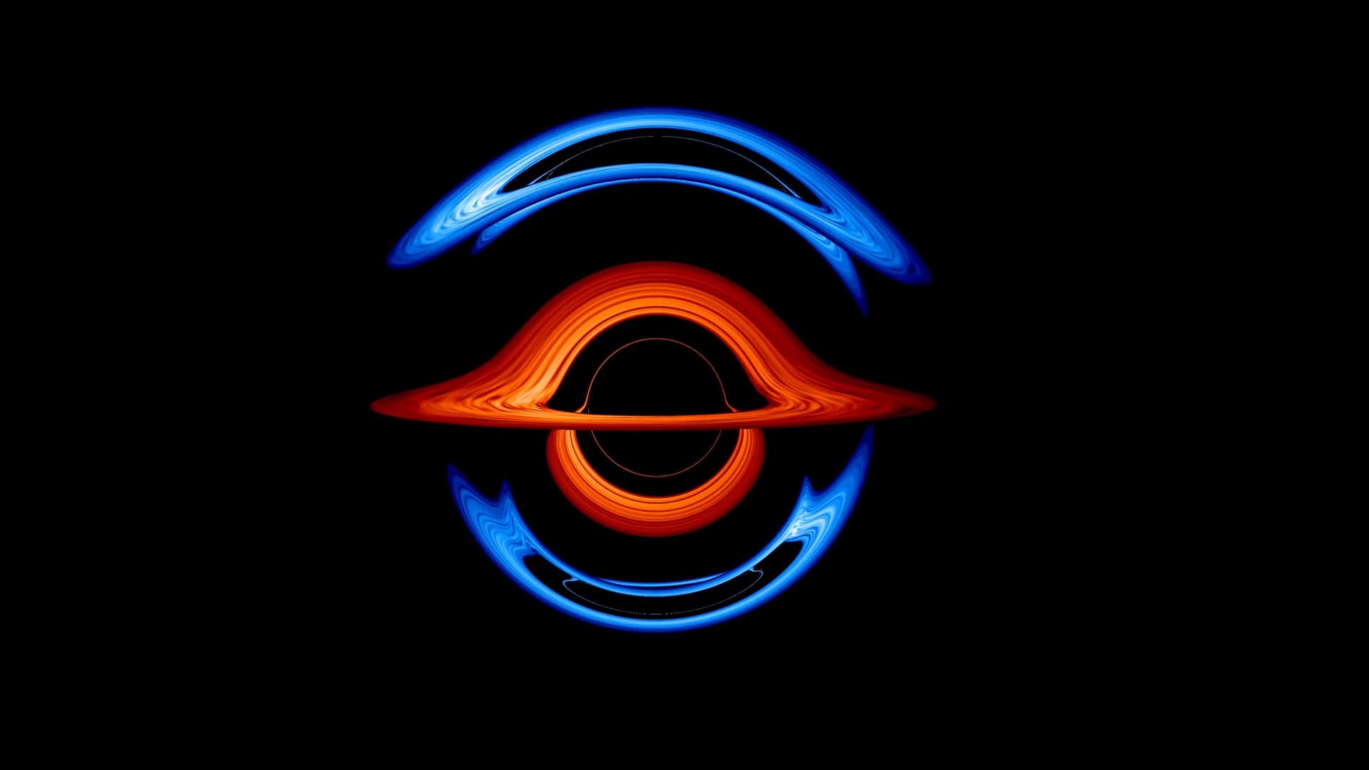 Cover Image for العالم مُضاعف الإلتواء للثقوب السوداء الثنائيّة